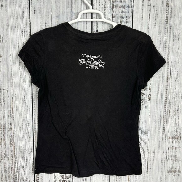 Women's Harley Davidson Short Sleeve And Hoodie T-Shirt Lot Plus Lot of 5 Size L - Picture 5 of 7